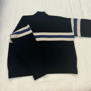 Sanctuary sport striped knit sweater - never worn